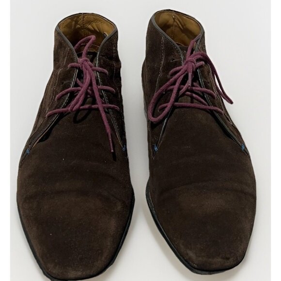 Paul Smith Italy Espresso Brown Suede Jay Chukka Boots Mens UK 10 EU 44 US 11 main image 6
